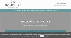 Desktop Screenshot of homesureproperties.co.uk